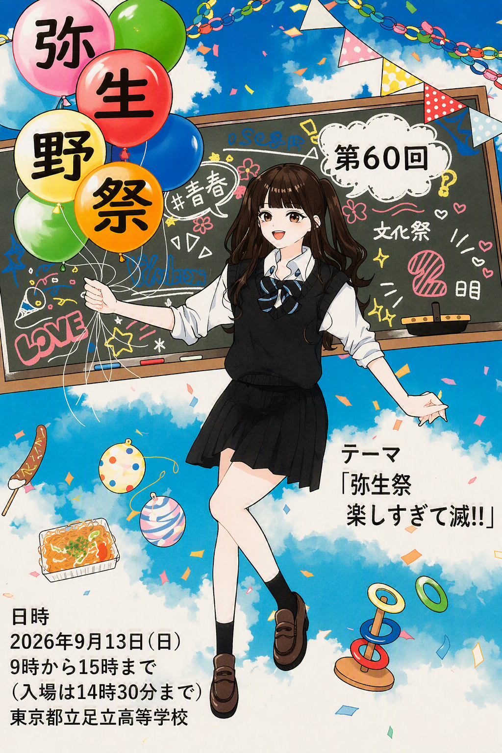 文化祭ポスター①