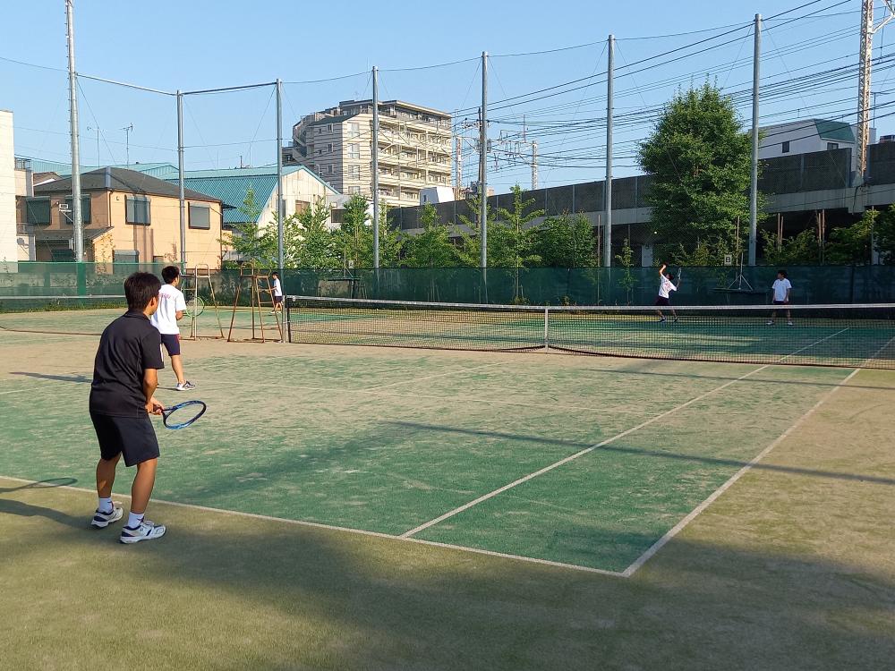 男子テニス部試合結果