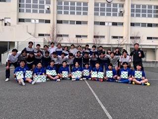 サッカー三送会①