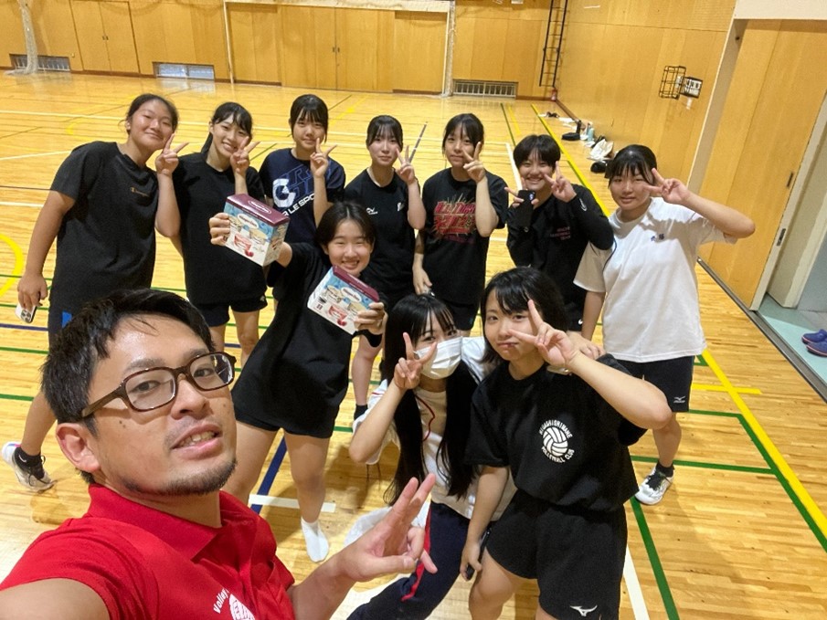 女バレ(夏休み終了)３