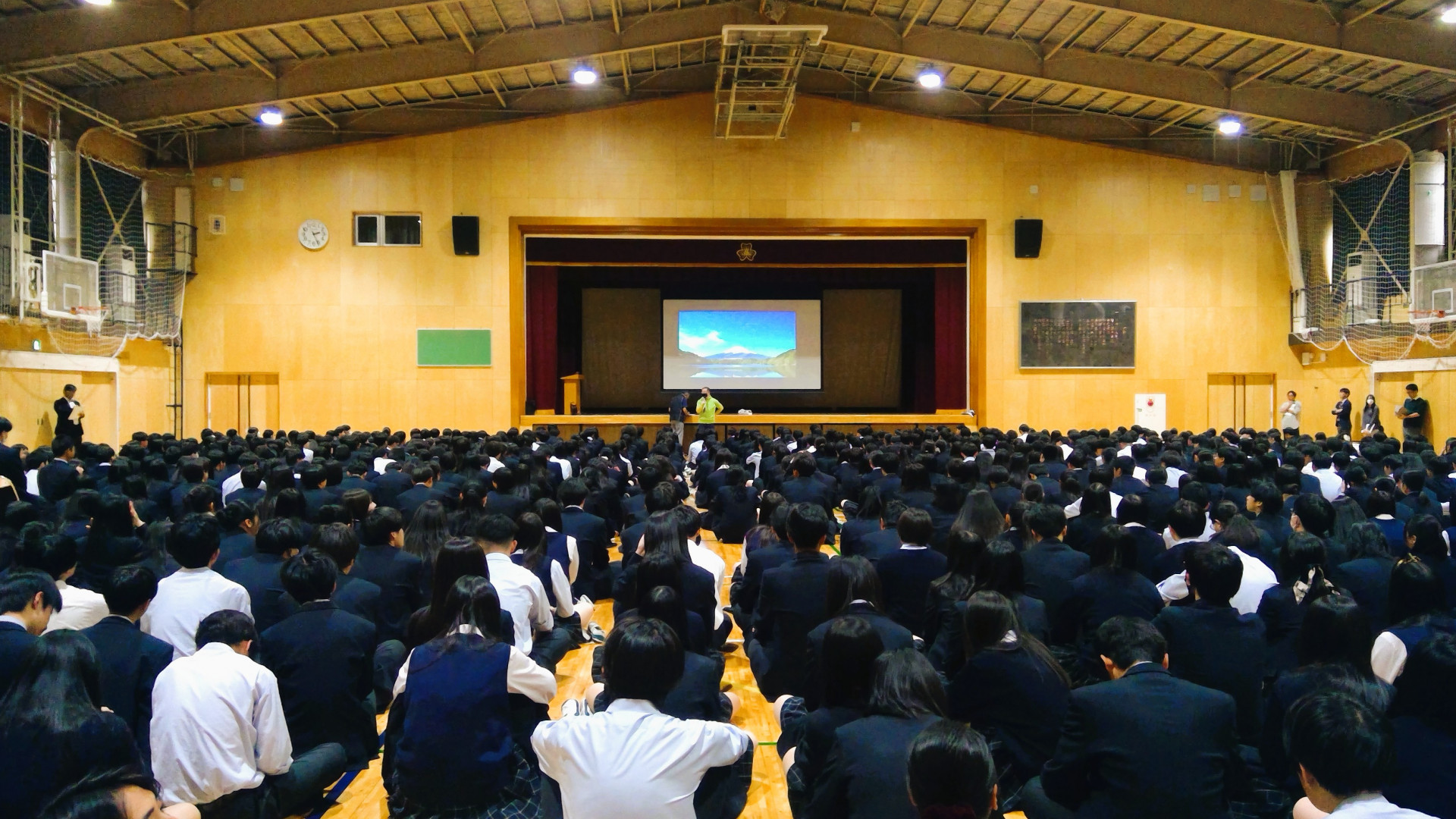避難訓練①