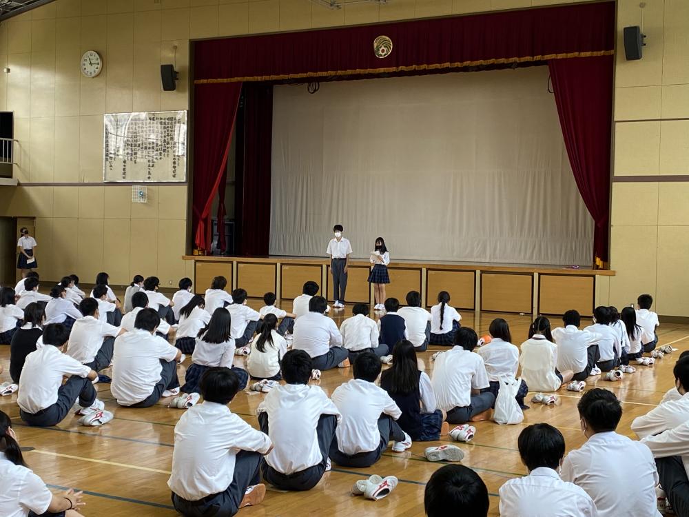 学年集会0716
