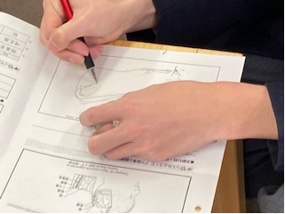 生徒観察手元１