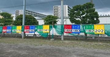 １学年優勝は１年１組　　　　２学年優勝は２年１組　　　　３学年優勝は３年４組