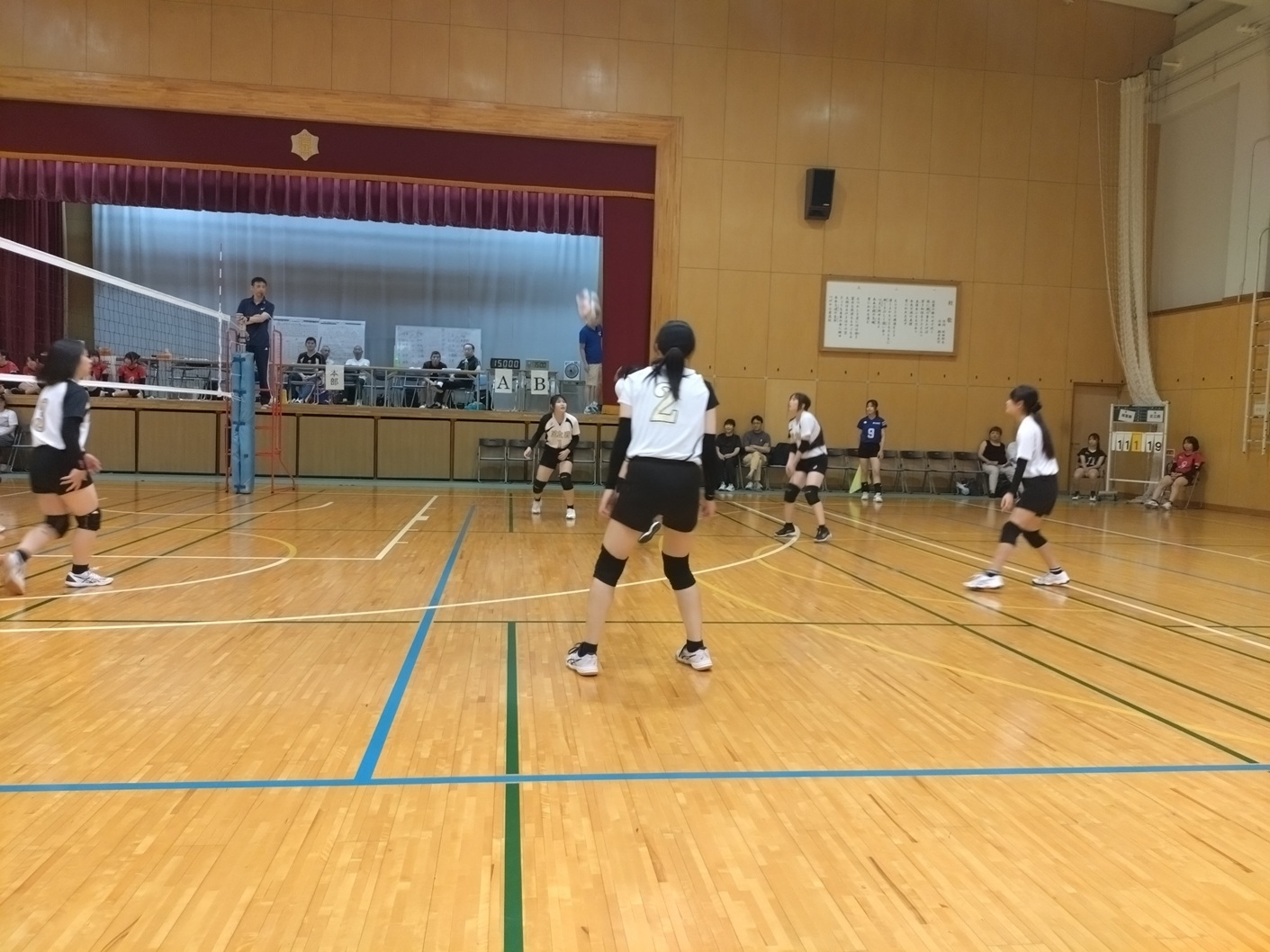 女バレ江戸川近隣大会8月8日HP