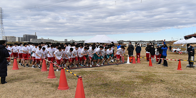 マラソン大会の写真