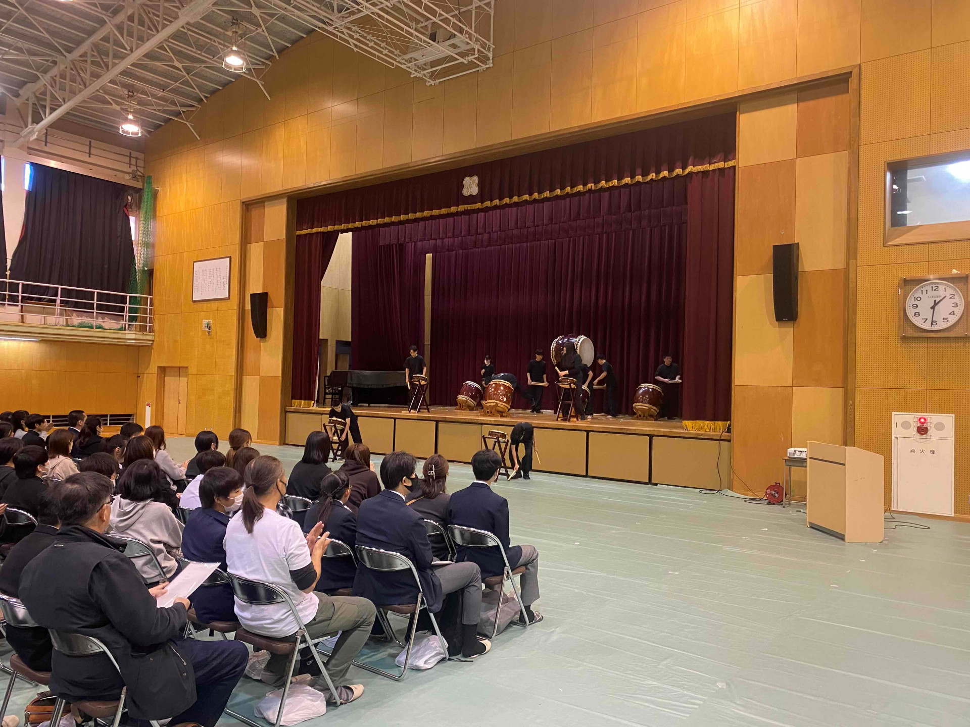 1112_和太鼓部演奏
