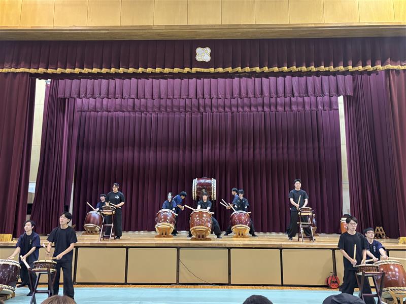 R7_0730（夏の学校見学会・体験授業和太鼓部）