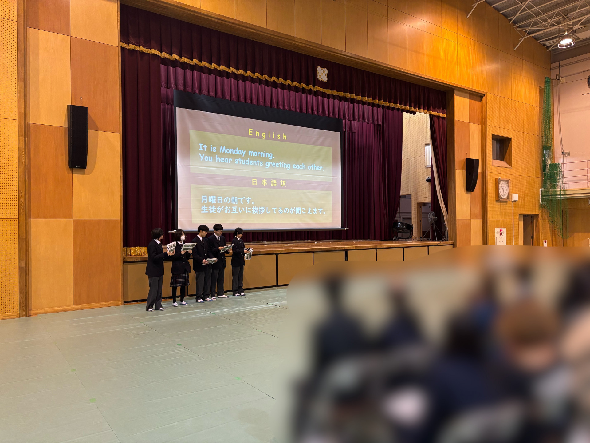 R7_1025（第１回学校説明会生徒英語スピーチ②）