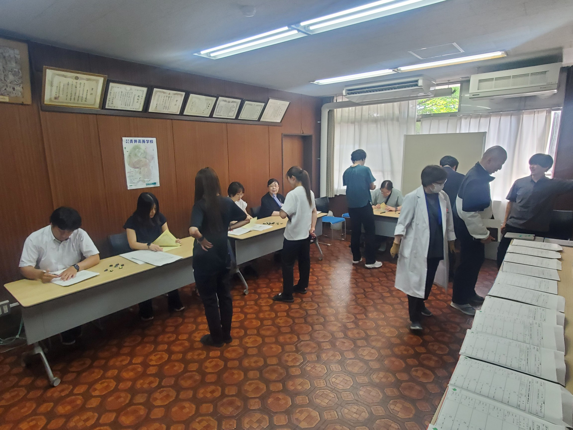 中間考査一日目②