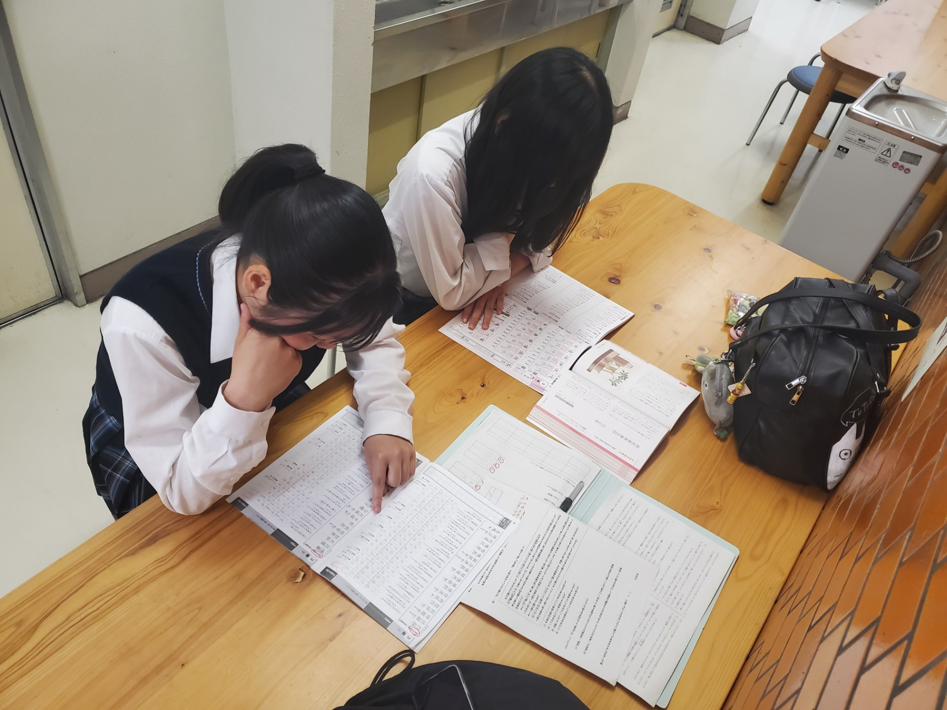 中間考査最終日2