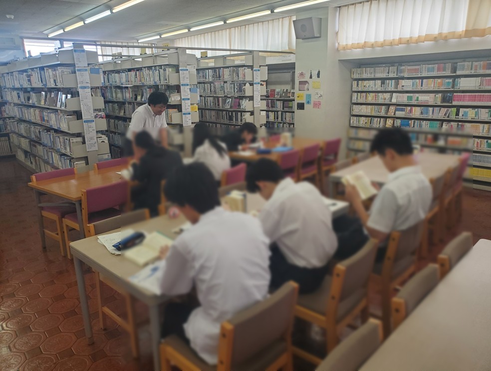 物理図書館授業ぼかし