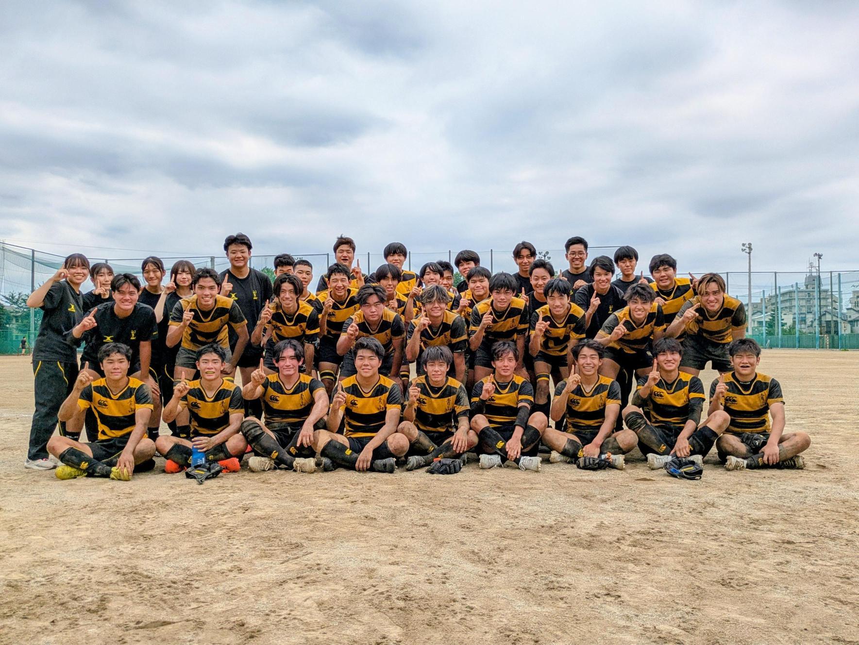 ラグビー部試合