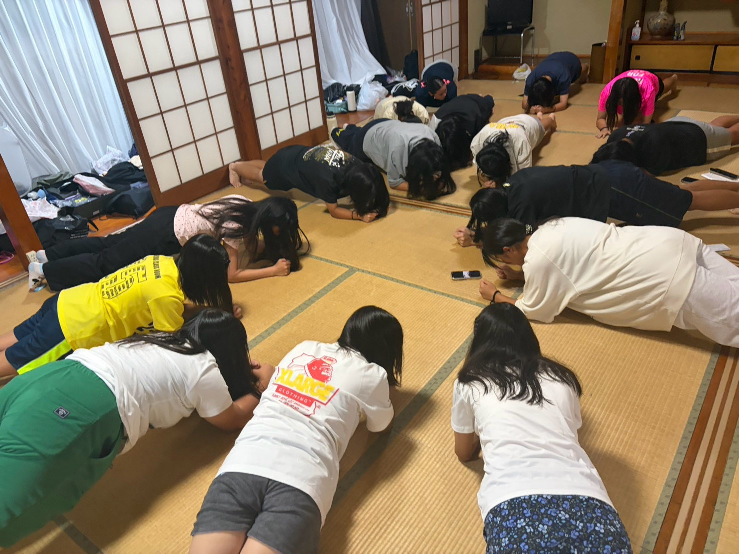 雨筋トレ
