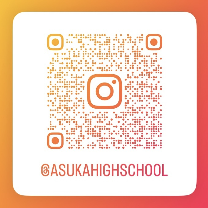 飛鳥公式インスタQRコード