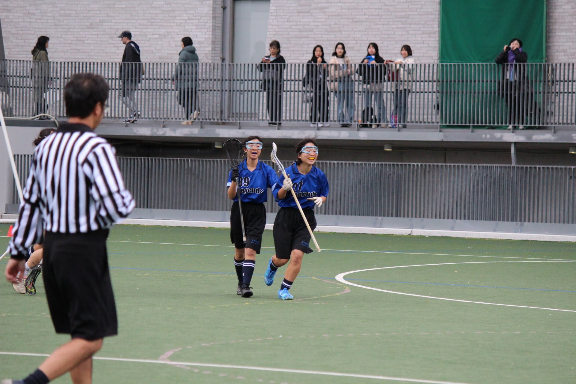 １年生シュート後