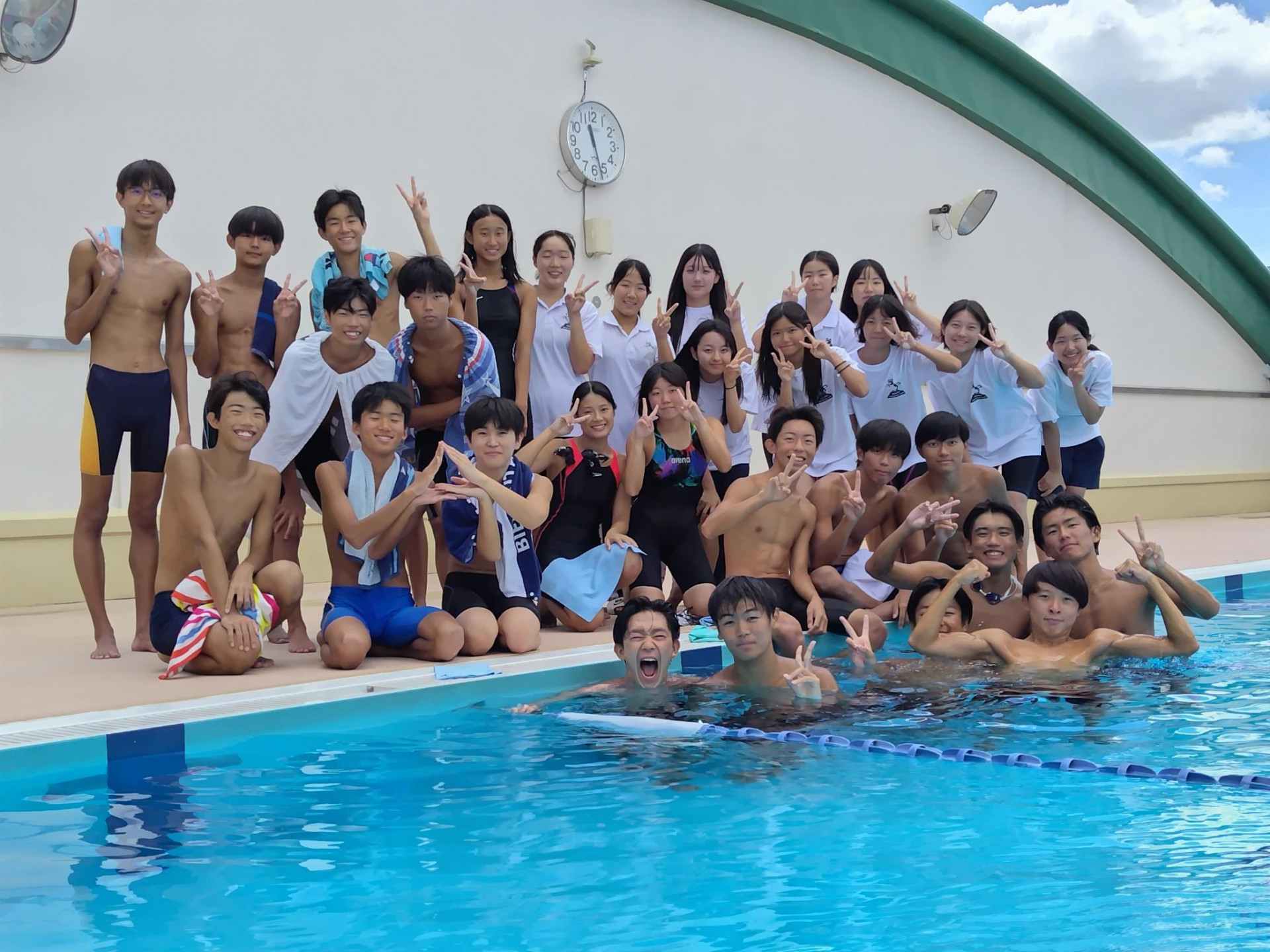 R6水泳部夏休み練習