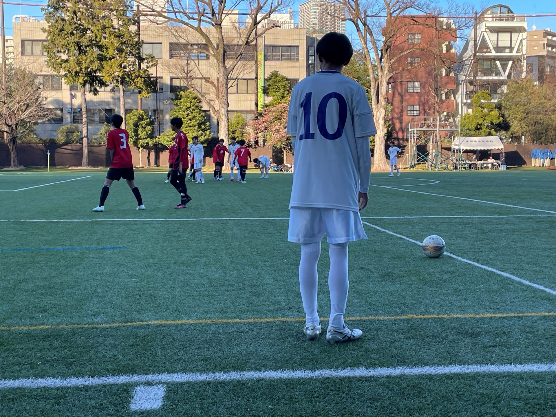 サッカー新人戦１
