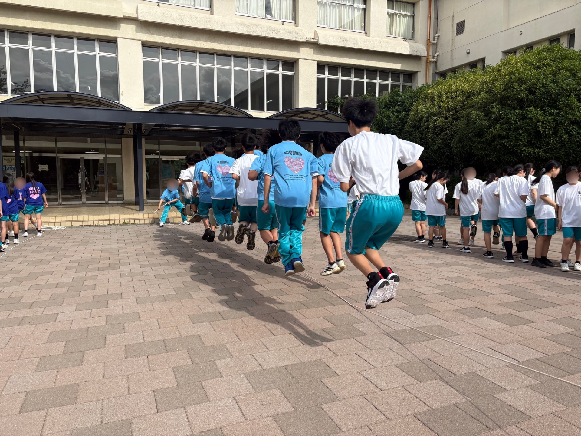 体育祭練②