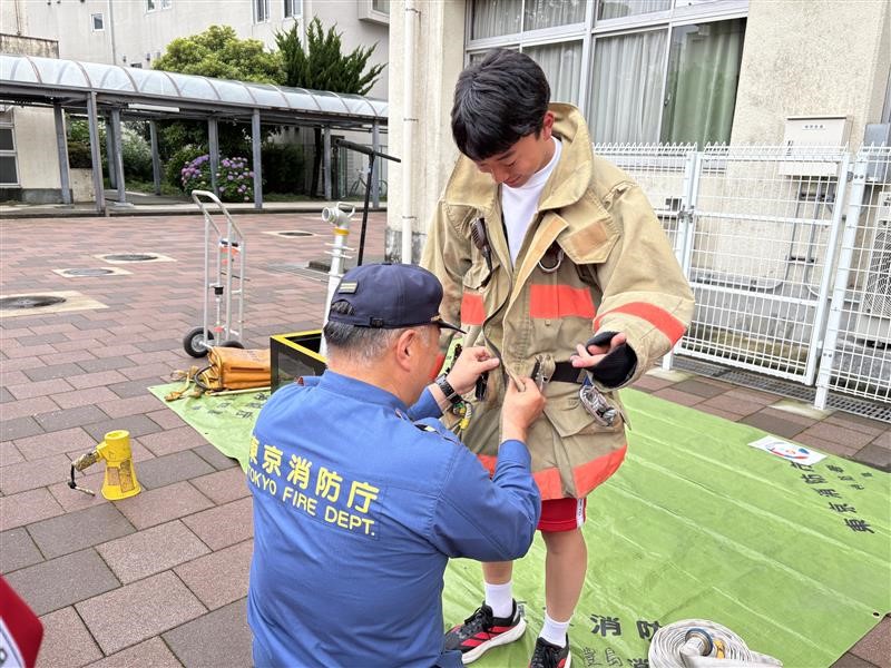消防体験