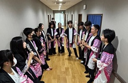 和太鼓部_外部演奏「サンライズヴィラ小竹向原」_20250822_04