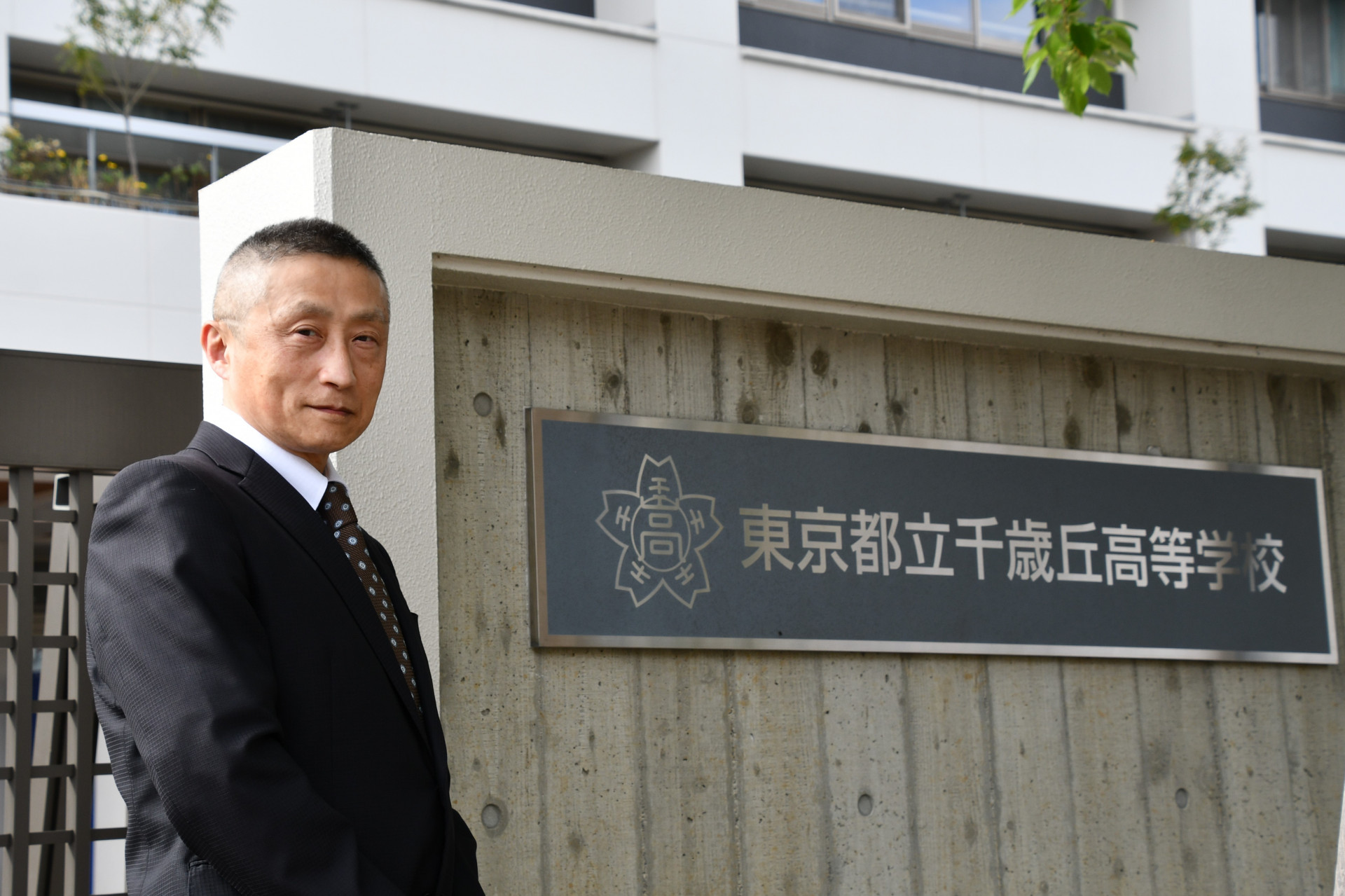 校長の写真