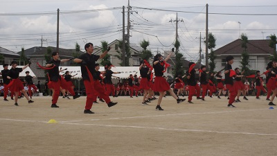 赤団応援合戦.JPG