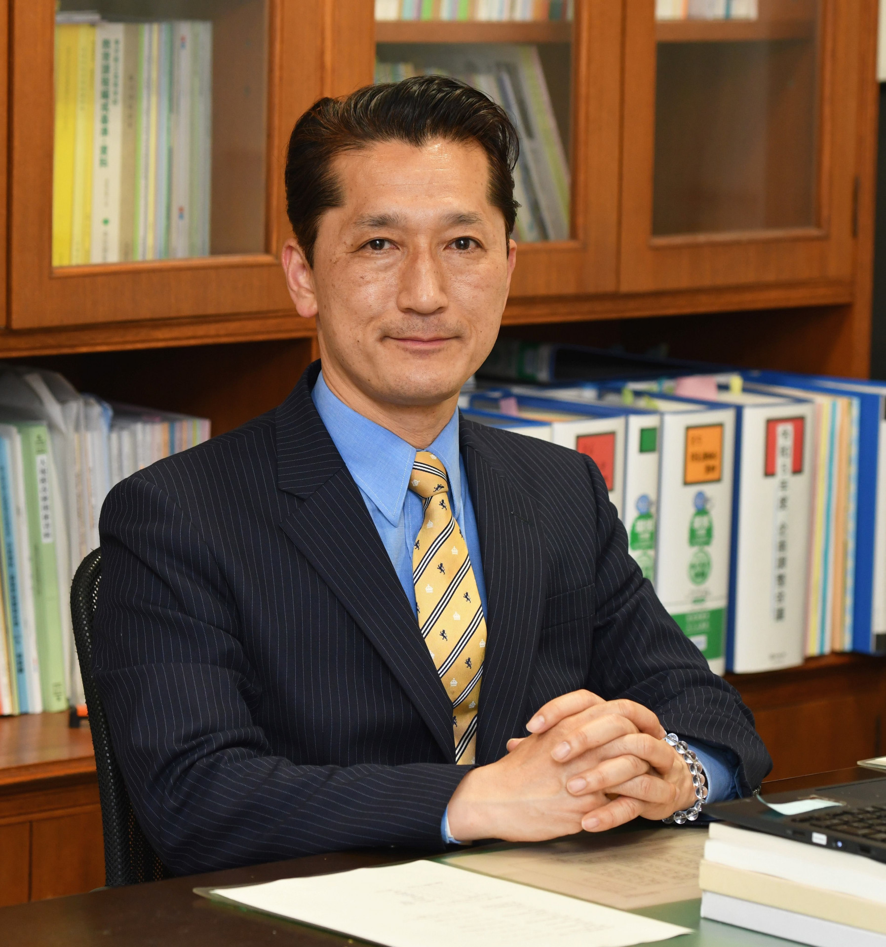 校長　久保 剛の写真