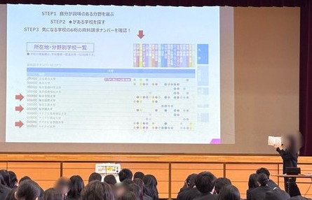 1学年進路ガイダンス0319