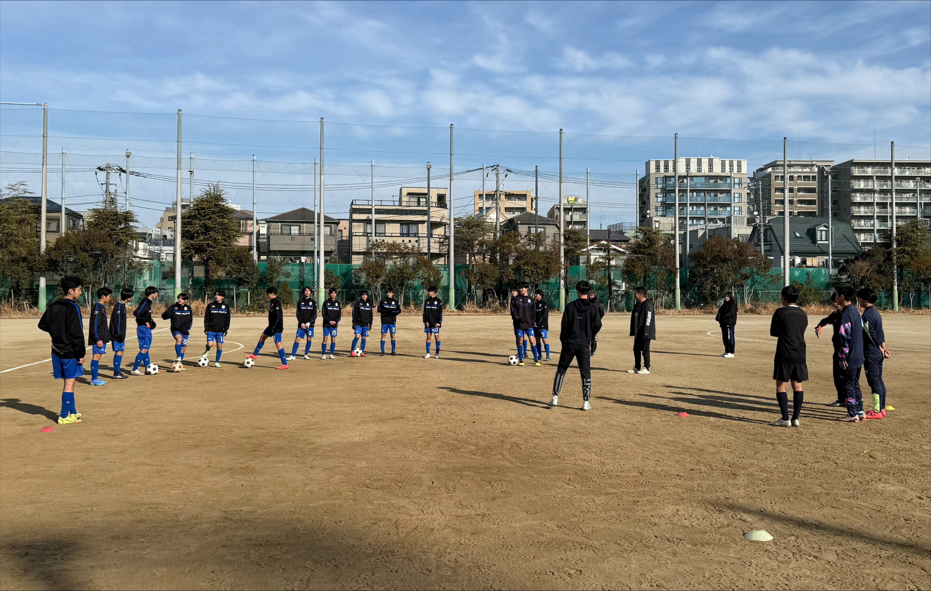 サッカー部1月20日４