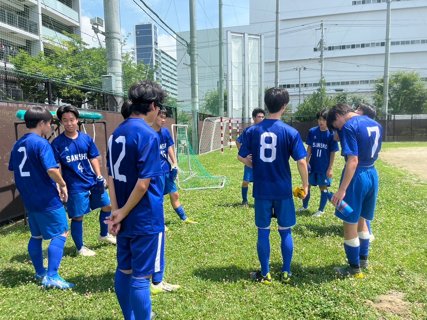 サッカー部７月１