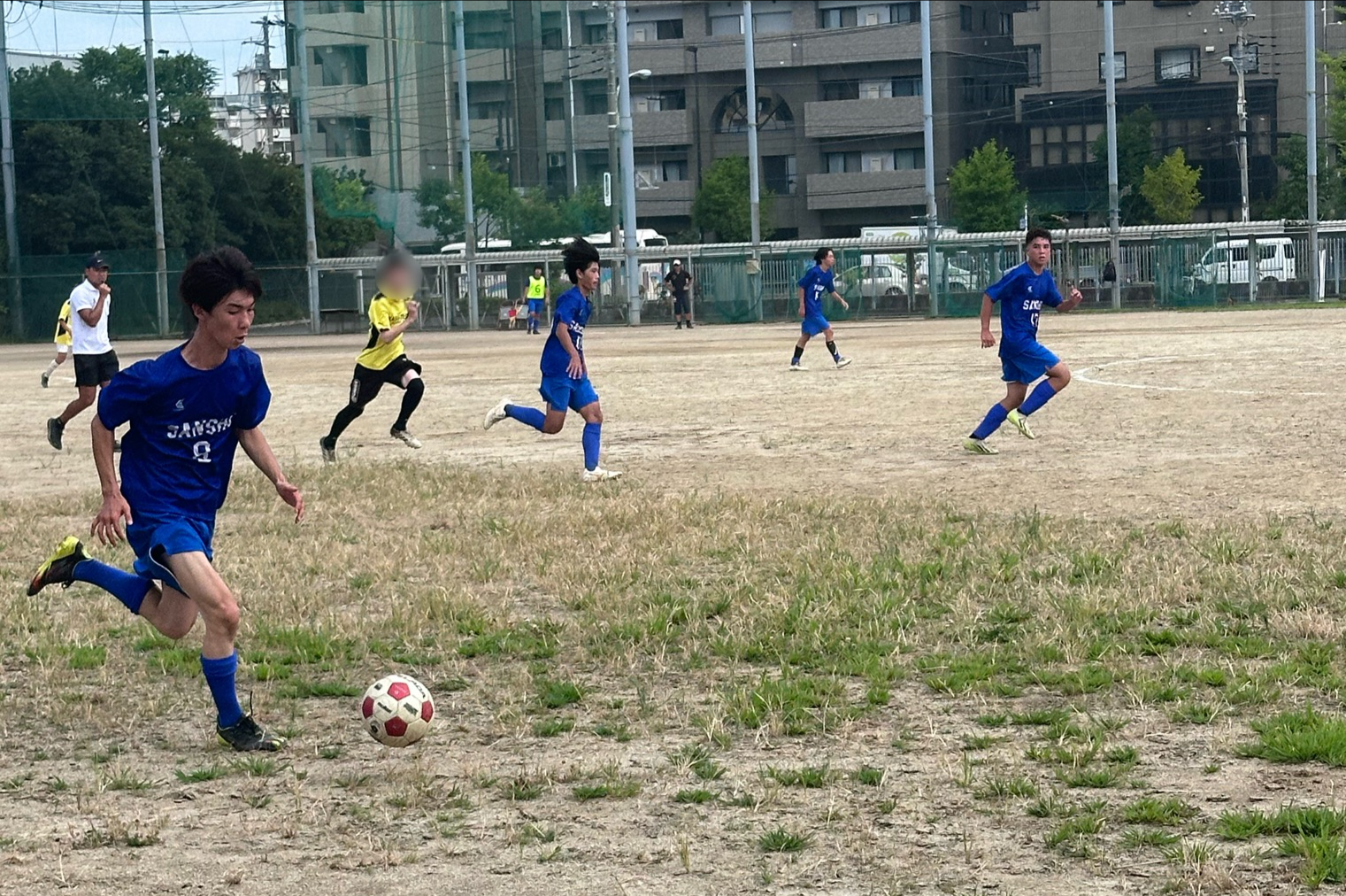サッカー部７月４