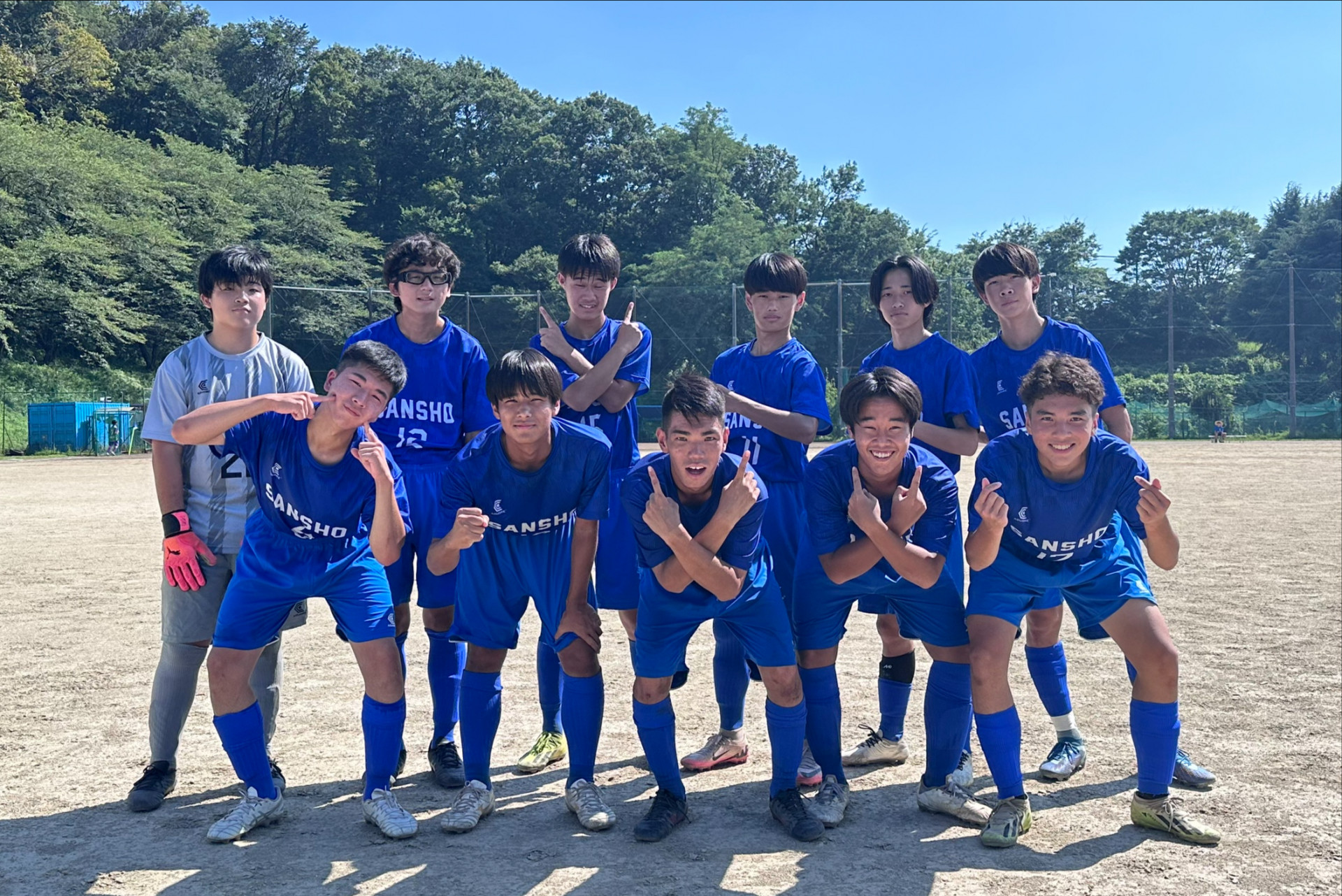 サッカー部８月２