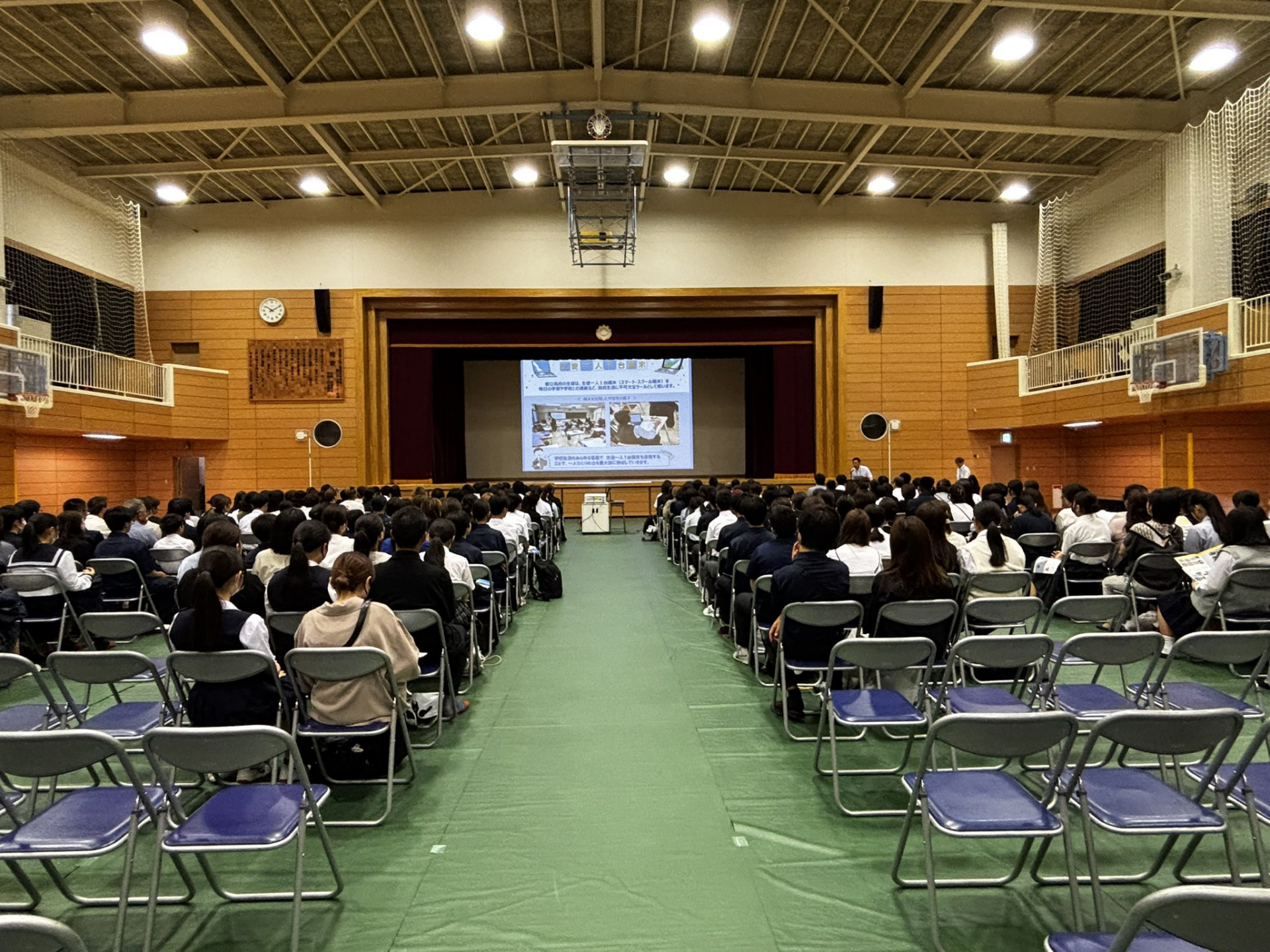 学校見学会08222