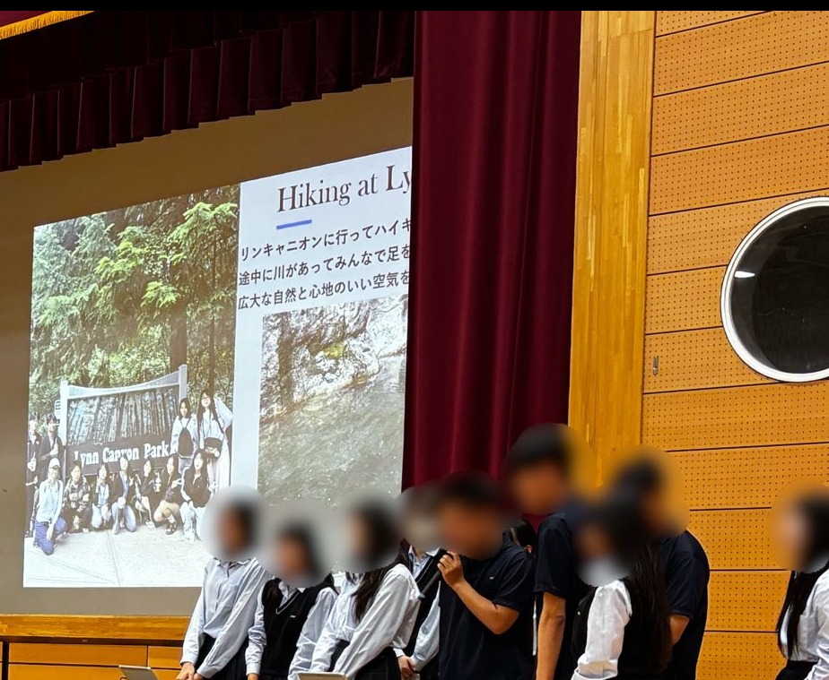 生徒海外研修報告会09012