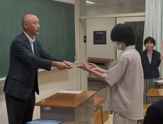 2学期表彰松倉