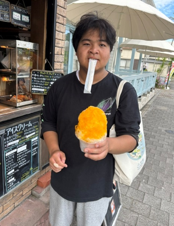 マンゴーかき氷