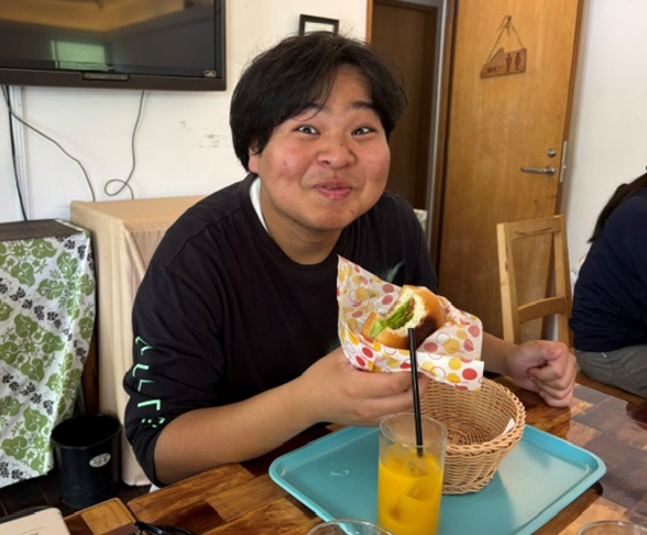 美味しいサメバーガー