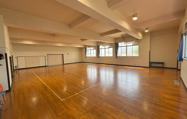 2階 武道場（剣道場）