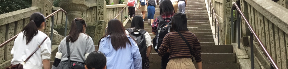 修学旅行の写真