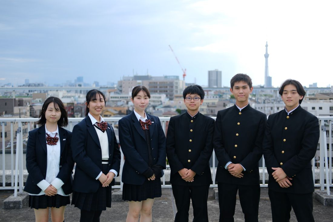 生徒会メンバーの写真