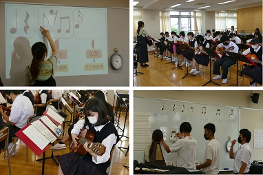 保護者の方へ音楽の研究授業 東京都立淵江高等学校 保護者の方へ音楽の研究授業 東京都立淵江高等学校