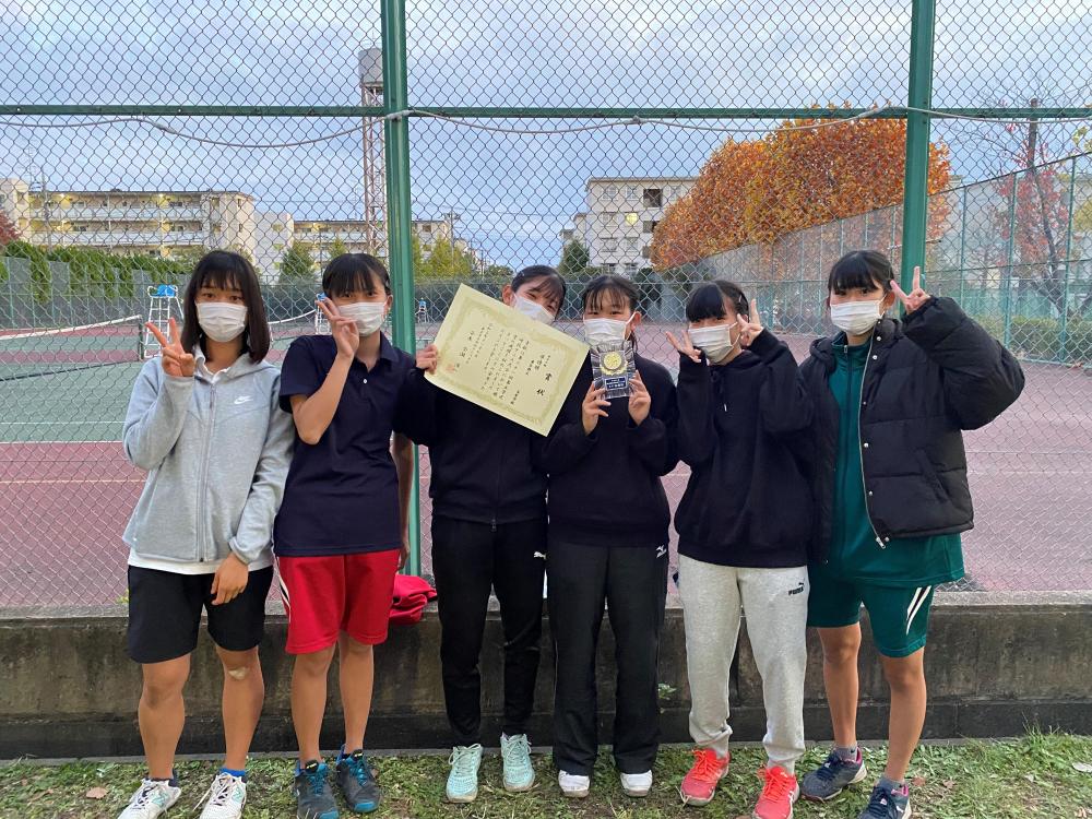 女子五学区大会準優勝_写真