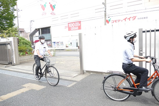 自転車ヘルメット2