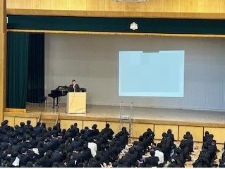 ３学期始業式