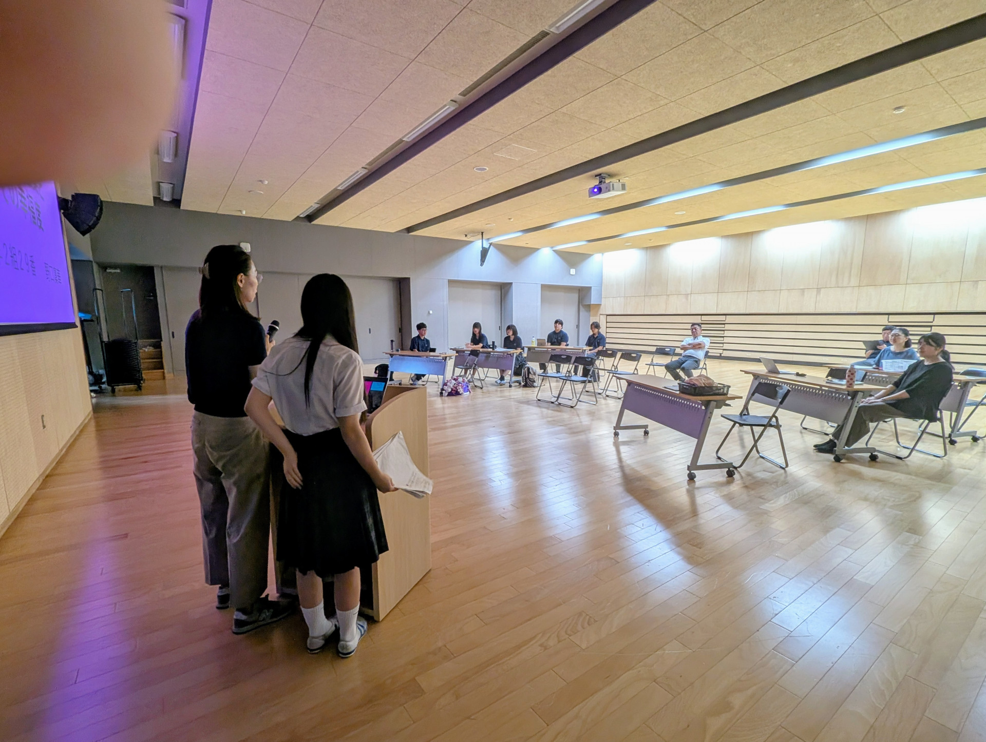進路探究発表会リハ②