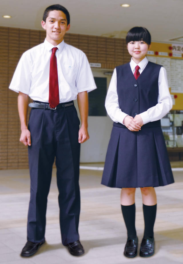 制服 校章 校歌 東京都立府中工業高等学校