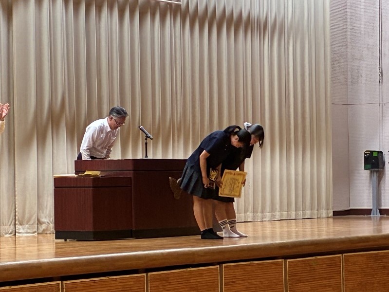 1学期終業式1R