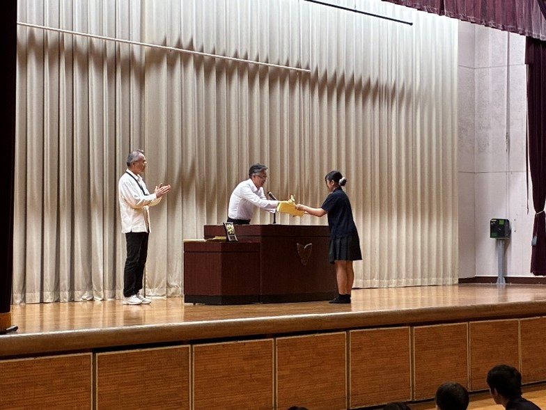 1学期終業式2L