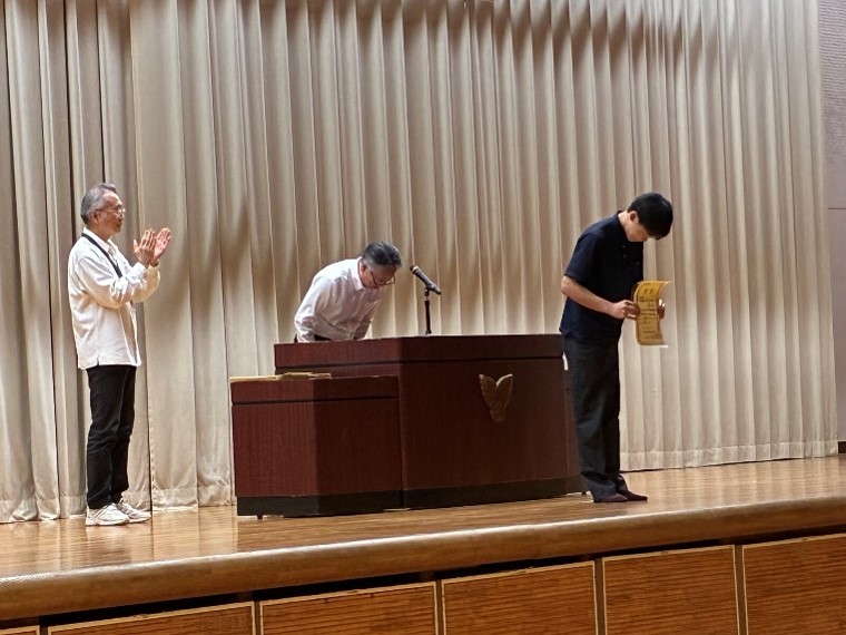 1学期終業式3L